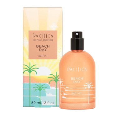 Pacifica Beach Day Spray Perfume, Fragrances, Bliss, Bergamont, Orange Flower, Sandalwood, Amber, Suede Leather, Clean Perfume, Parfum, Eau de Toilette Clean Vegan &amp; Cruelty-Free