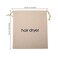 Hair Dryer Bags Drawstring Hairdryer Travel Bag Cotton Hair Dryer Storage Bag, 11.8 Inch by 13.8 Inch (Beige)