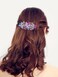 Flower Luxury Jewelry Design Hairpin Rhinestone Hair Barrette Clip,Also Perfect Mother's Day Gifts for Mom(Multicolor)