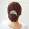 Flower Rhinestones Hair Combs Accessories,Perfect Mother's Day Gifts,Birthday Gifts,Wedding Gifts（Blue）
