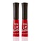 Luxurious Red Lip Gloss - Vibrant Color with Full Coverage and Shiny Finish, Moisturizing Formula Nourishes Lips - 2 Pack - by Splashes &amp; Spills