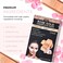 Azure Cosmetics Rose Gold Luxury Anti Aging Under Eye Pads - Lifting, Smoothing &amp; Hydrating Eye Mask Patches - Reduces Fine Lines, Wrinkles, Dark Circles &amp; Puffiness - Made in Korea - 5 Pairs