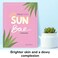 FACETORY K Beauty Face Mask Skin Care - SUN BAE SOOTHING Sheet Mask with Aloe &amp; Shea Butter   After Sun Care, Soothe &amp; Restore (5 Pack)