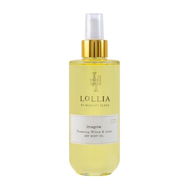 LOLLIA Dream Dry Body Oil, 6.8 Fl. Oz. &ndash; White Tea &amp; Honeysuckle &ndash; Women&rsquo;s Body Oil, Scented Body Oil, Moisturizing Body Oil, Dry Body Oil for Women, For All Skin Types