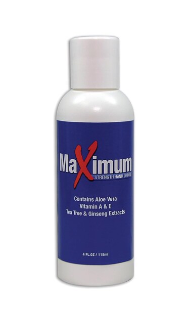 CoreTex MaXimum Strength Hand Lotion for Dry Hands - 4oz Bottle of Lotion with Aloe Vera for Moisturizing Extremely Dry Skin &amp; Cracked Hands - Unscented Hand Moisturizer for Hard Working Hands