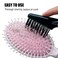 Hair Brush Cleaner Tool,Comb Cleaning hairbrush, for Removing Hair and Debris, Black