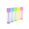 Kare &amp; Kind DIY Lip Balm Container Tubes - 50-Pack (10x5 Colors) - Including 50 Writeable &amp; Printed Lip Balm Stickers - Twist Mechanism and a Cap - 3/16 Oz (5.5 ml) - Moisturizing