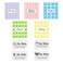 Kare &amp; Kind DIY Lip Balm Container Tubes - 50-Pack (10x5 Colors) - Including 50 Writeable &amp; Printed Lip Balm Stickers - Twist Mechanism and a Cap - 3/16 Oz (5.5 ml) - Moisturizing