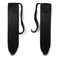 Onedor 24" Straight Wrap Around Ponytail Extension for Women. Premium Synthetic Fiber 120g-130g (1B# Off Black)