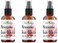 Pack of 3 Premium Organic Moroccan Rose Water - 4oz W/Sprayer - Imported From Morocco - 100% Pure (Food Grade) No Oils or Alcohol - Rich in Vitamin A &amp; C Perfect for Hydrating &amp; Rejuvenating Your Skin