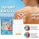 24 Pcs UV Stickers for Sunscreen, Waterproof UV Detection Stickers UV Detection Reminder Patch for Kids Adults Waterproof Patches Sun Cream Stickers to Changes Color When Time To Reapply Sunscreens