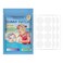 24 Pcs UV Stickers for Sunscreen, Waterproof UV Detection Stickers UV Detection Reminder Patch for Kids Adults Waterproof Patches Sun Cream Stickers to Changes Color When Time To Reapply Sunscreens