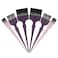 Segbeauty 6pcs Professional Hairdressing Brush Set - Tinting Brushes, Color Applicator Brushes for Hair Dyeing, Balayage, and Styling