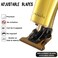 Supreme Trimmer T Shaper Trimmer for Men (90 Min Run Time) Professional Barber Trimmer for Kids, Elderly &amp; Sensitive Skin &ndash; Low Noise &amp; Vibration Cordless Beard Trimmer   ST5200 Gold