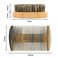 Beard Brush Kit Boar Bristle Brush and Sandalwood Comb with Storage Bag for Men, Fine &amp; Coarse Teeth Dual Brush for Mustache Anti-Static