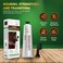 Ammonia-Free Herbal Hair Shampoo - Effectively Covers Gray Hair for Men and Women - Natural Color and Herbal Nourishment - No Stain on Skin - Brown (150 ml)