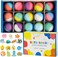 Bath Bombs for Kids - 15pcs Kids Bath Bombs with Surprise Toys Inside, Kids Friendly &amp; Non-Toxic Fizzy Shower Bombs for Girls Boys, Handmade Bubble Bombs Bath Gift for Birthday, Christmas