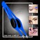 Professional Eyebrow Tweezers Slanted &amp; Pointed Tip Stainless Steel 2,3xPcs Set, Non-Slip Grip Slant Tip Tweezers for Facial Hair, Plucking Removing Ingrown Hairs, Tweezer for Women Men (Blue&amp;Green)