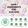BB Kids Face Masks Spa 5-Pack With Spa Headband   Kids Facial Masks for Girls With 100% Cotton Sheets   Princess Facial Mask for Kids Spa Party Birthday Sleepover (10-Pack with Purple Band)