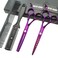 6.0 Inches Hair Cutting Scissors Set with Combs Lether Scissors Case,Hair cutting shears Hair Thinning shears For Personal and Professional (Voilet)