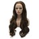 Lushy Wavy Long 26inch Brown Blonde Mix Wig Full Density Heat Friendly Synthetic Lace Front Wig