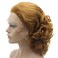 Lushy Lace Front Synthetic Wig Short Honey Blonde Wig Heat Friendly Heavy Density Stylish Wig