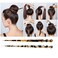 6 Pack Acetate Hair Sticks Leopard Printed Hair Chopsticks Tortoise Shell Hairpin Chopsticks Hair Clip Styling Pin Accessories Set for Women