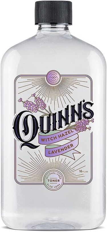 Quinn&rsquo;s Alcohol Free Witch Hazel with Aloe Vera 16 Ounce (Lavender)