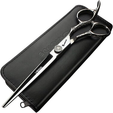 7-inch professional hair clippers, stainless steel rust resistant hair clippers, rose hair clippers, salon hair clippers