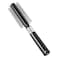 uxcell Plastic Handle Round Hair Brush, Wet Styling Brush Detangling Bristles for Men and Women, Professional Salon Results Comb Hairbrush for Thick or Curly Hair, 1 Pack