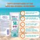 Safe Sea Zinc Oxide Sunscreen SPF50   Clear Mineral Face Sunscreen Without White Cast   Anti-Jellyfish Sting Protective Lotion   Coral Reef Safe   Travel Size - 2Oz (60ml), Pack of 2