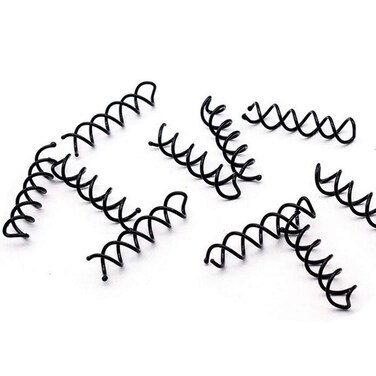 30 Pieces Simple Styles Spiral Bobby Pins Spiral Hair Pins Screw Hair Pin Bridal Bun Make Spin Pins Round Ball Tips Design Spiral Hair Clip Bun Stick Pick for Women and Girls DIY Hair Style, Black