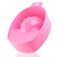 Nail Art Tips Dead-skin Soak Bowl Cleaning Software Care Bowl Manicure Hand Cutin Bubble Hand Bowl Manicure Tools (Pink)