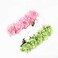 Rose Flower Crown Headband (Pink) for Women Girl - Handmade Polyester Hair Accessory with Elastic Bands - Perfect for Weddings, Festivals, Photoshoots, and Everyday Wear