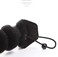 Set of 2 Black Magic Hair Styling Styler Hot Hair Donut Bun Ring Styler Maker for Women Lady Girls (1 large+1 small)