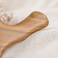 1 Pack Sandalwood Hair Comb with Wide Tooth, Afro Pick, and Beard Styling Functions