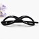 6Pcs Black No-slip Simple Elegant No Metal Hair Clips Twist Hairpin Barrette Ponytail Holder Hair Braid Styling Tool for Women Lady Girls (3 Large + 3 Small)