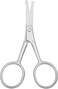 Safety Hair Scissors Stainless Steel Blunt Tip Scissor for Hair Cutting Professional Grooming for Eyebrows, Nose, Moustache, Beard Men Women