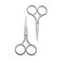Eyebrow and Nose Hair Scissors, 3.5&rdquo; Stainless Steel Professional Facial Hair Beard Eyelashes Ear Hairs and Moustache Scissors Trimmer 2 Pieces