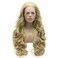 Lushy Wavy Long 26inch Blonde Auburn Mix Full Density Heat Friendly Synthetic Lace Front Wig