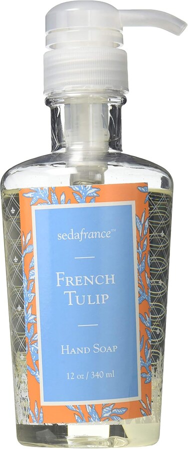 Seda France Classic Toile Liquid Hand Soap, French Tulip, 12 Ounce