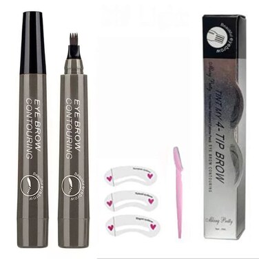 Professional Eyebrow Pencil, Waterproof, Easy and Easy to Shape Eyebrows, Long Lasting, Eyebrow Pencil (beige suit)