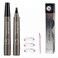 Professional Eyebrow Pencil, Waterproof, Easy and Easy to Shape Eyebrows, Long Lasting, Eyebrow Pencil (beige suit)