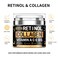 Men's Retinol Collagen Moisturizer Cream,Daily Hydration Face Lotion for Men,Skin Firming and Tightening,Age Effect Facial Skin Care Night Cream for Oily, Dry, and Sensitive Skin (50ml)