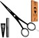 Professional Hair Cutting Scissors 6", Barber Scissors to Cut Hair, Hair Shears for Hair Cutting, Premium Stainless Steel Barber Shears for Men &amp; Women, Kids, Adults, &amp; Pets (Black, 6")