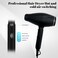 Professional Hair Dryer, Blow Dryer with Diffuser and Concentrator Comb Nozzle, Hair Dryers for Women, Hot and Cold Air Switching, Fast Drying, No Hair Damage, for All Hair, Black