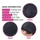 Short Pixie Cut Wigs For Black Women Wig Brazilian Human Hair Wigs Finger Ocean Wave Wig Remy Human Hair Wig (black)
