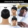 3pcs Silky Durag with Wave Brush for Men 360, Curved Medium/Hard Hair Brush Kits,C