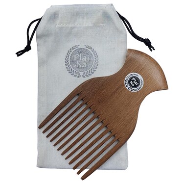Wooden Afro Pick Comb for Natural Black Hair - No Snags, No Static, No Tangle for Women and Men
