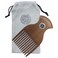 Wooden Afro Pick Comb for Natural Black Hair - No Snags, No Static, No Tangle for Women and Men